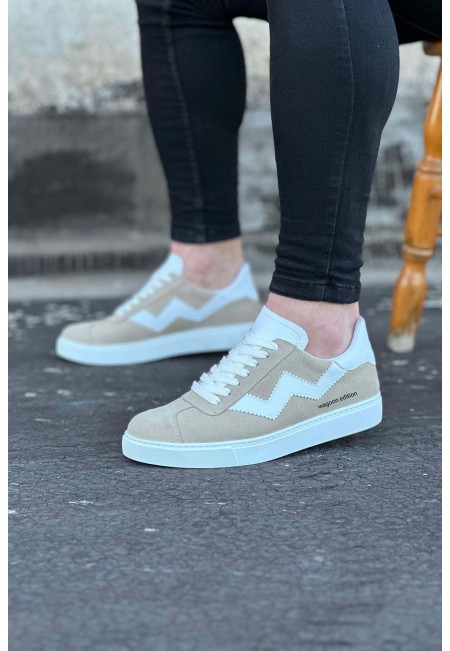 Wagoon WG160 Bej Erkek Casual Ayakkabı