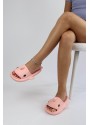 Wagoon  WG500 Köpekbalığı Pembe Unisex Tam Ortopedik Terlik Shark Slides