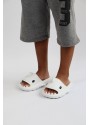 Wagoon  WG500 Köpekbalığı Beyaz Unisex Tam Ortopedik Terlik Shark Slides