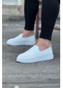 Wagoon WG061 Beyaz Triko Babet Erkek Casual Ayakkabı