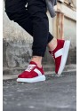 Wagoon WG011 Kırmızı Süet Erkek Casual Ayakkabı