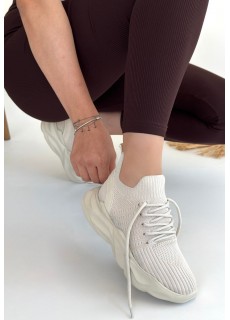 Henta Bej Triko Bağcıklı Spor Ayakkabı