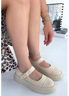 Lunni Bej Keten Spor Ayakkabı