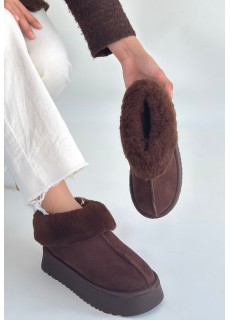 Edali Kahverengi Süet Bot