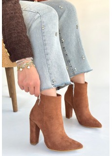 Loora Vizon Süet Topuklu Bot