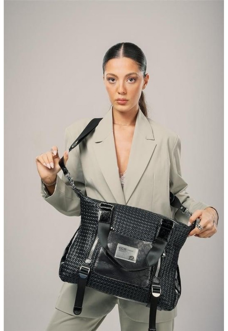 Ebga Siyah Cilt Kol Ve Omuz Çantası