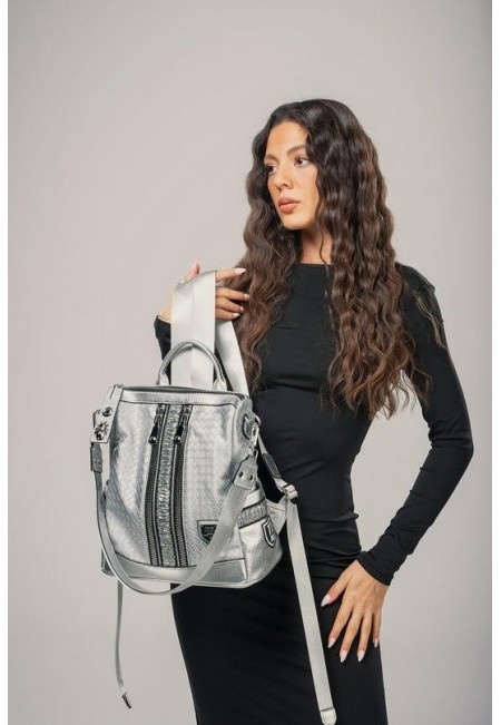 Pely Gri Cilt Kol Ve Sırt Çantası