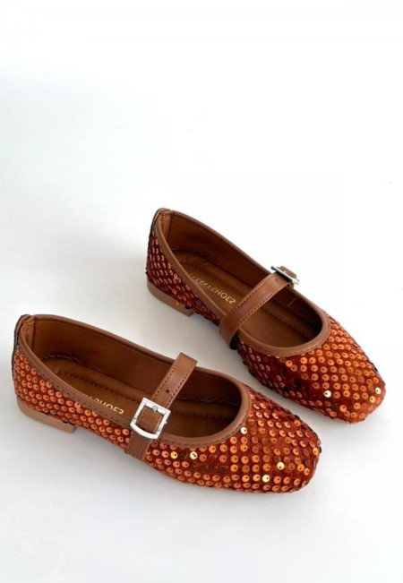 Moden Taba Süet Babae Ayakkabı