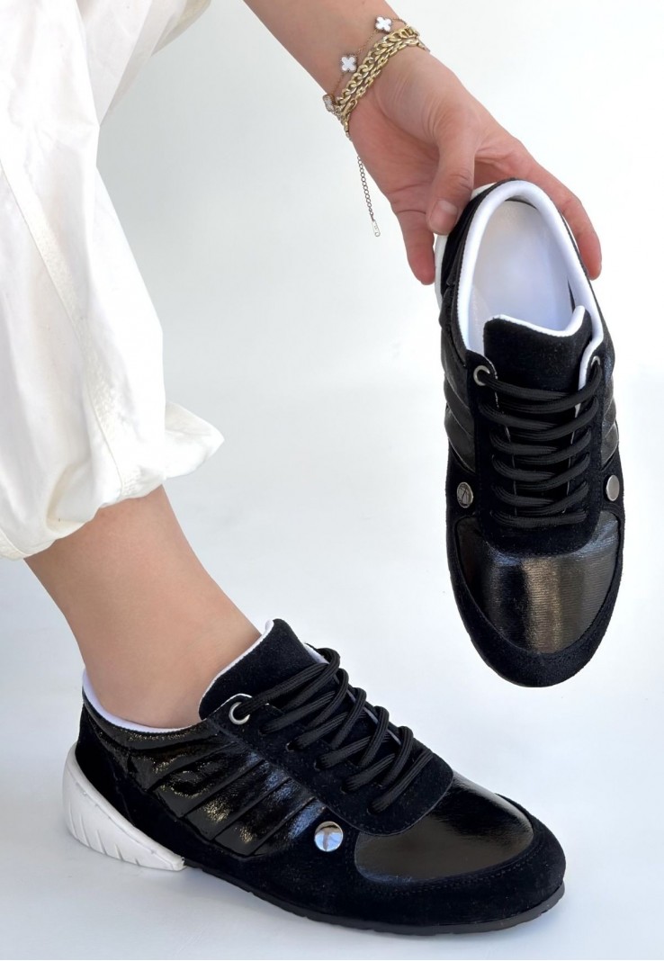 Jawen Siyah Nubuk Spor Ayakkabı Jawen Siyah Nubuk Spor Ayakkabı