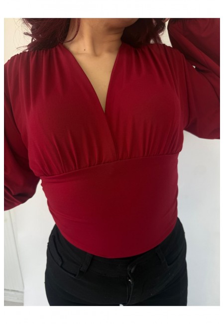 Timte Kırmızı Bluz