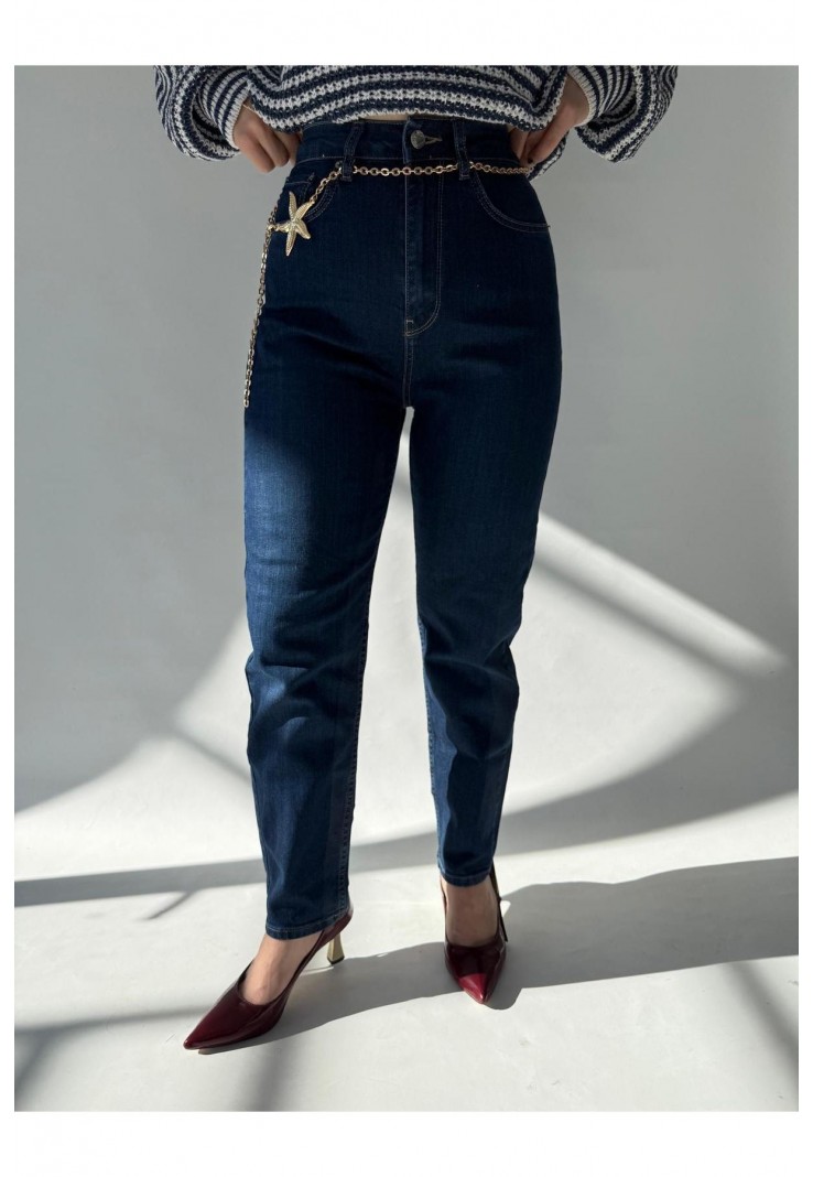 Plozza Mavi Kot Pantolon