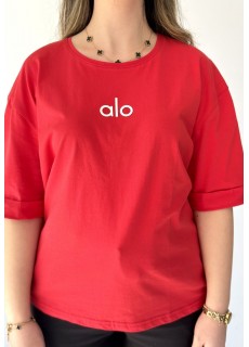 Garden Kırmızı Kısa Kollu Tişört